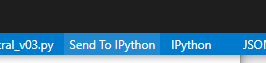 IPython Buttons in VS Code